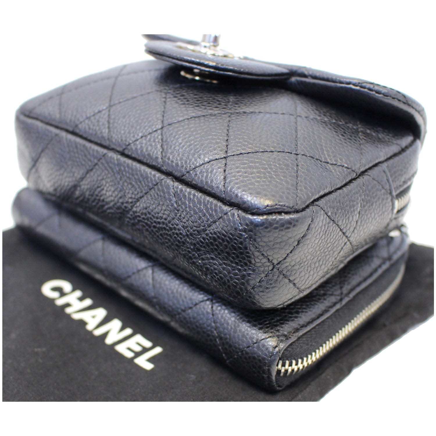 Chanel Classic Mini Flap Quilted Lambskin Crossbody Bag