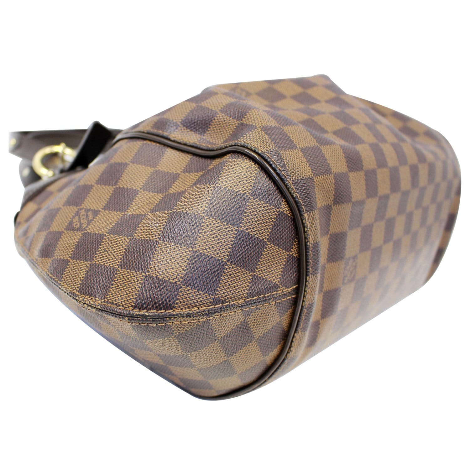 Sistina cloth handbag Louis Vuitton Brown in Fabric - 34674582