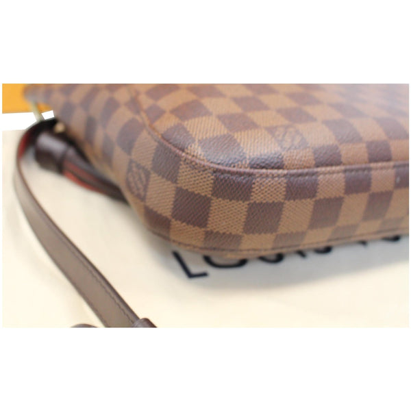 LOUIS VUITTON South Bank Besace Damier Ebene Crossbody Bag Brown