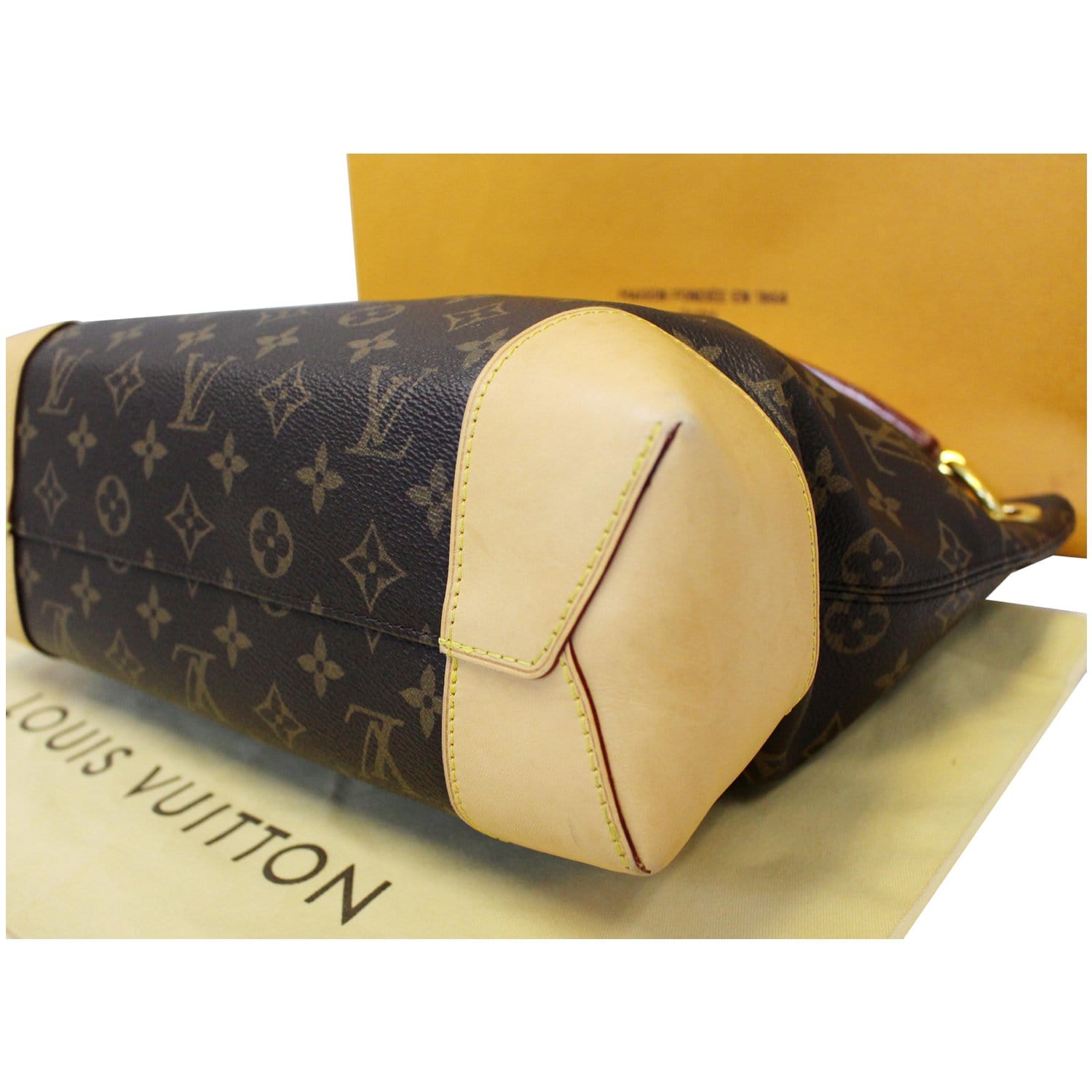 Louis Vuitton 2016 Monogram Berri MM - Brown Hobos, Handbags