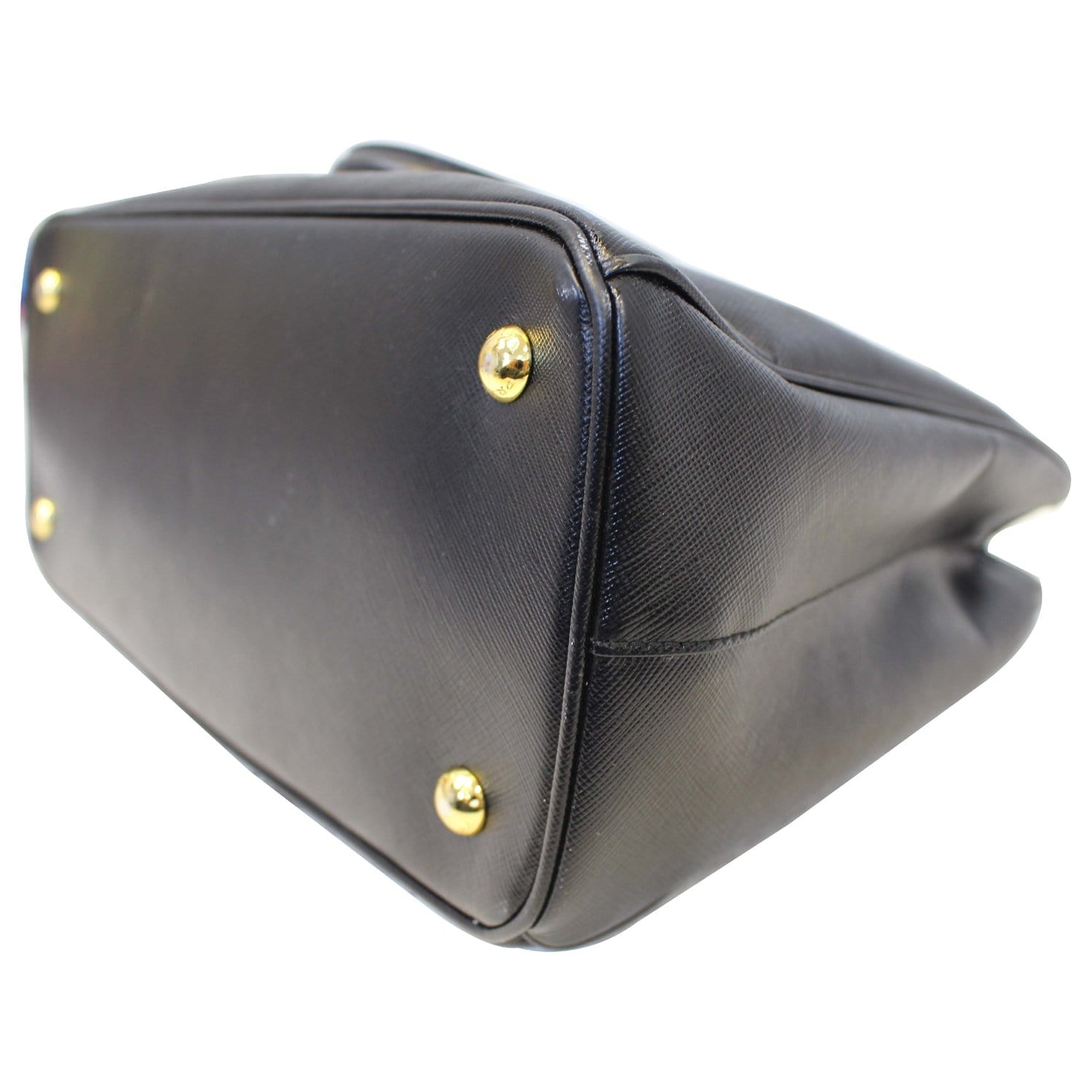 Prada Galleria Medium Bag In Saffiano Leather In Nero