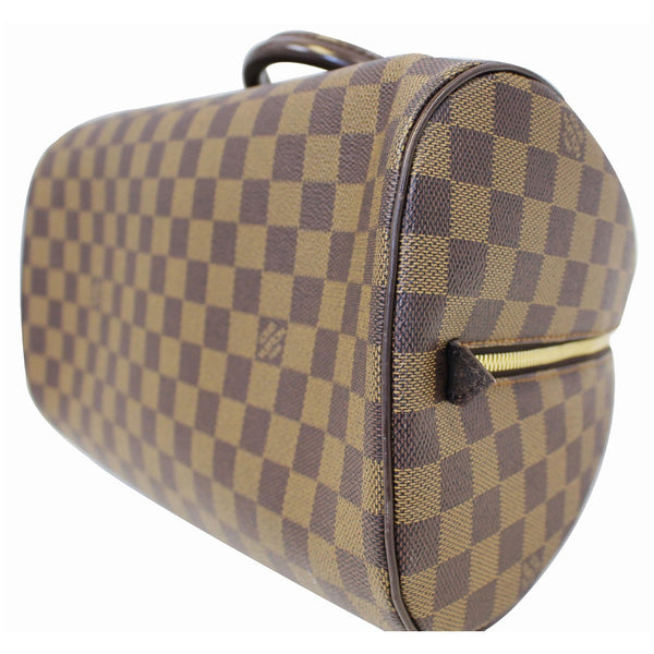 LOUIS VUITTON Ribera MM Damier Ebene Satchel Bag Brown