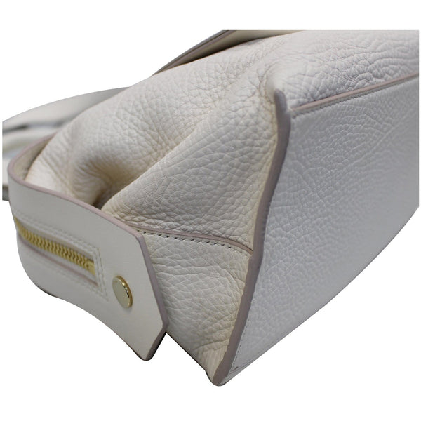 GIVENCHY Sway Small 2Way Leather Shoulder Bag White