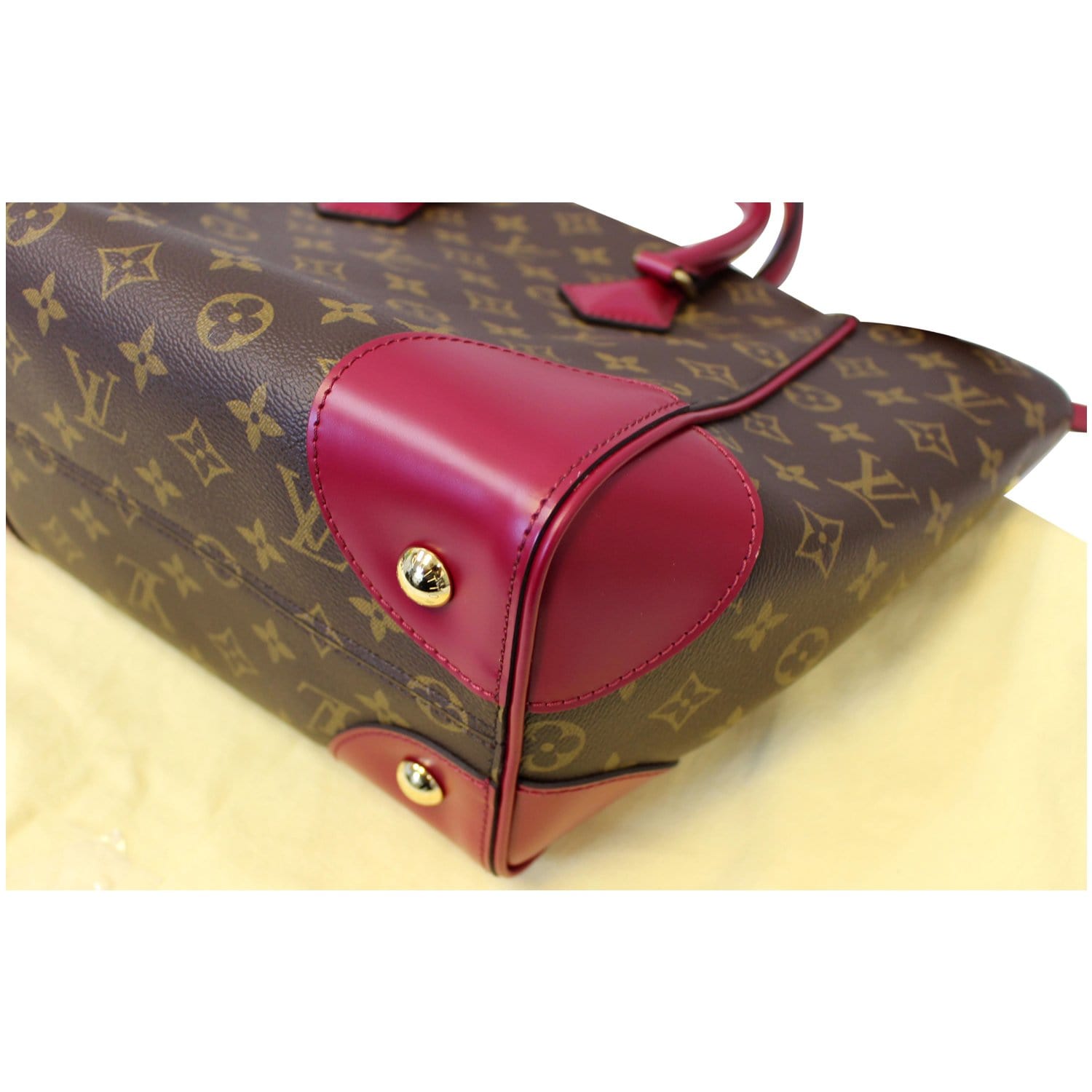 LOUIS VUITTON Phenix Monogram Canvas Shoulder Handbag Fuchsia-US