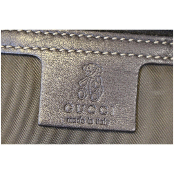 Gucci Backpack Bag GG Supreme Canvas Trolley - gucci logo