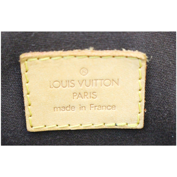 Engraved Louis Vuitton Summit Drive leather Satchel Bag