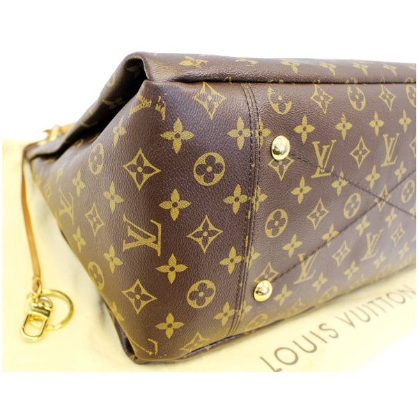 LOUIS VUITTON Artsy MM Monogram Canvas Shoulder Bag Brown-US