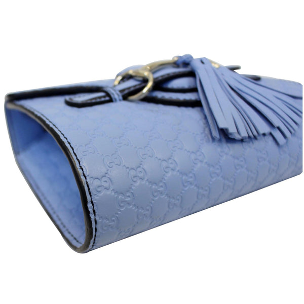 Gucci Shoulder Bag Emily Mini Microguccissima  - leather