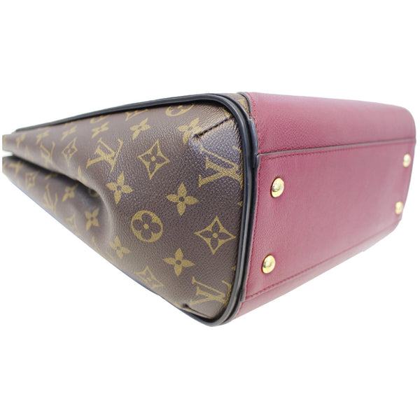 LOUIS VUITTON Kimono Monogram Calfskin Tote Bag Aurore-US