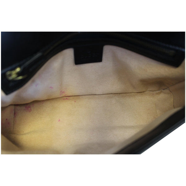Gucci GG Marmont Matelasse Leather Crossbody Bag - interior