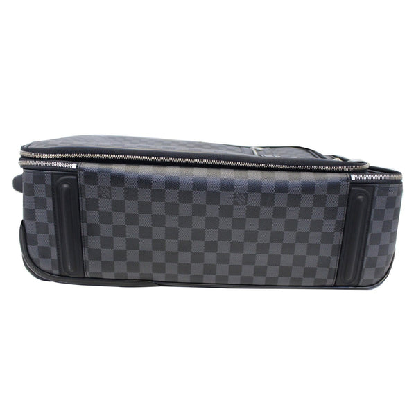 LOUIS VUITTON Pegase 55 Damier Graphite Business Suitcase Travel Bag Black