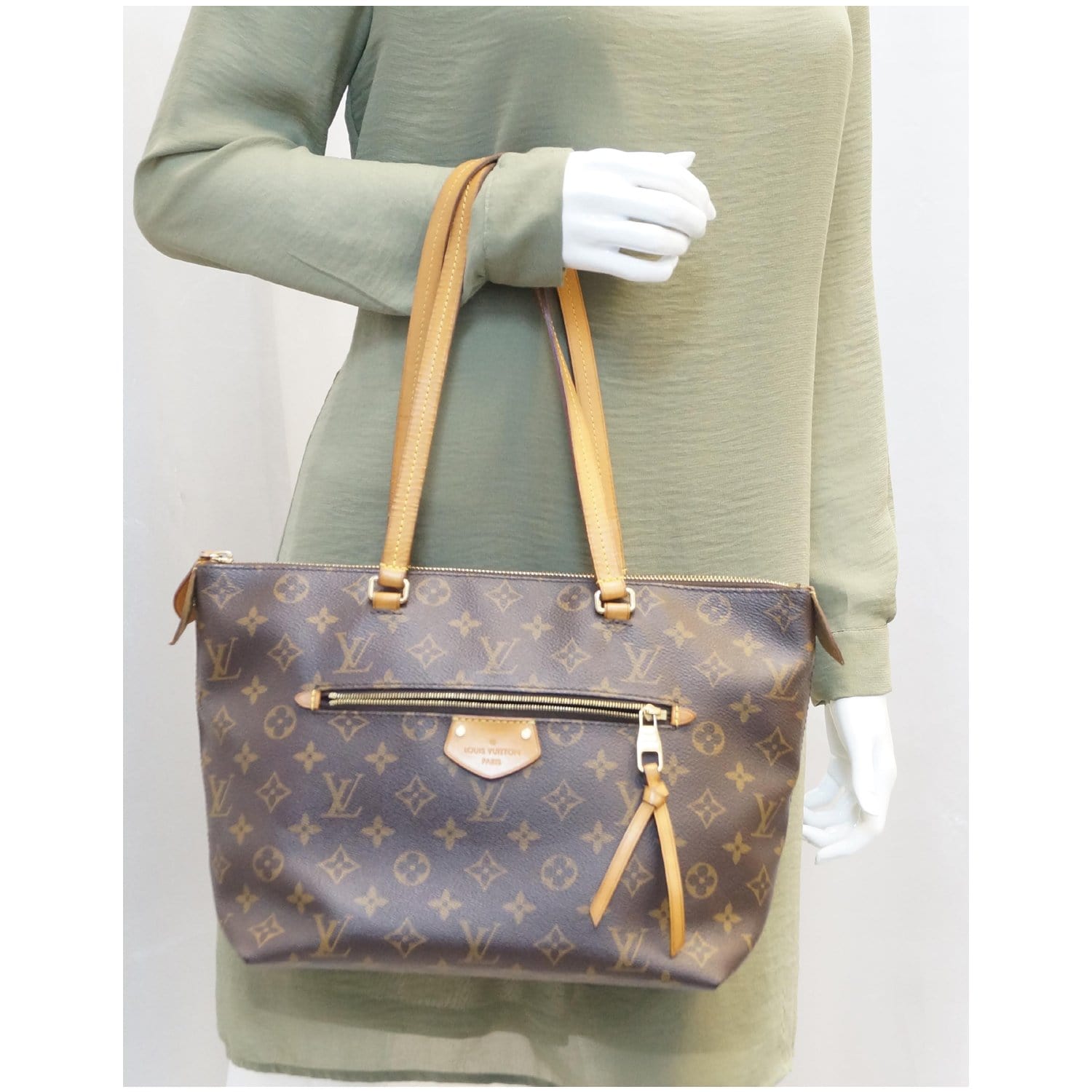 Louis Vuitton Iena PM Damier Ebene Tote Shoulder Bag – parisdiva