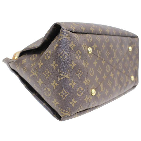 Louis Vuitton Artsy MM Monogram Shoulder Bag - left side view