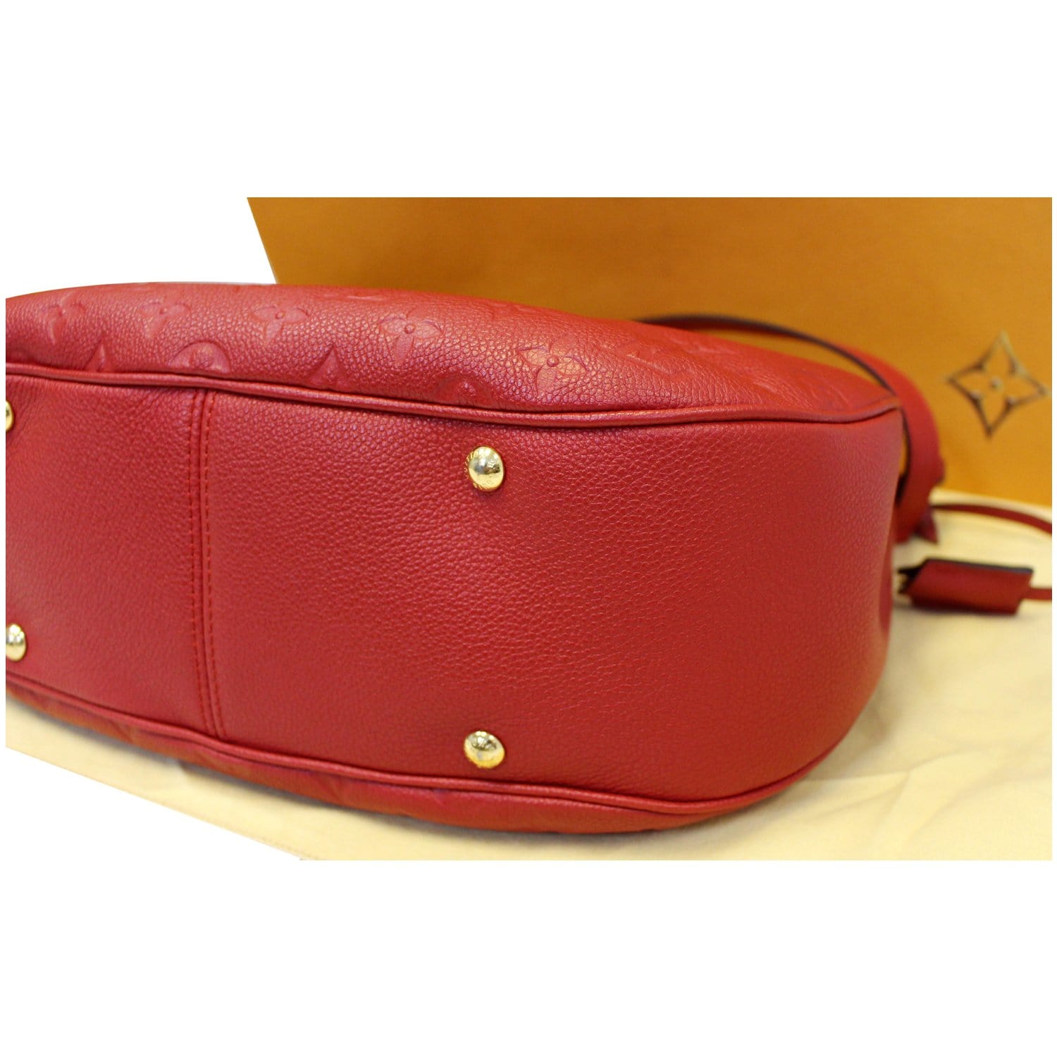 Louis Vuitton Red Patent Leather Snap Skinny Belt- Size 38 (see notes) –  The Saved Collection