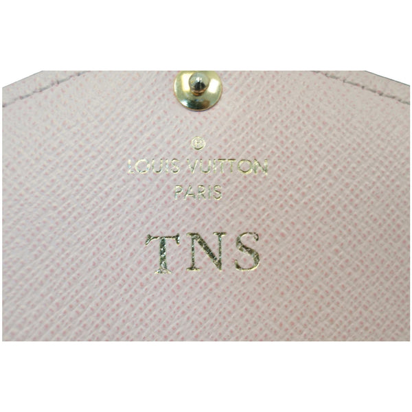 LOUIS VUITTON Sarah Monogram Canvas Wallet Brown