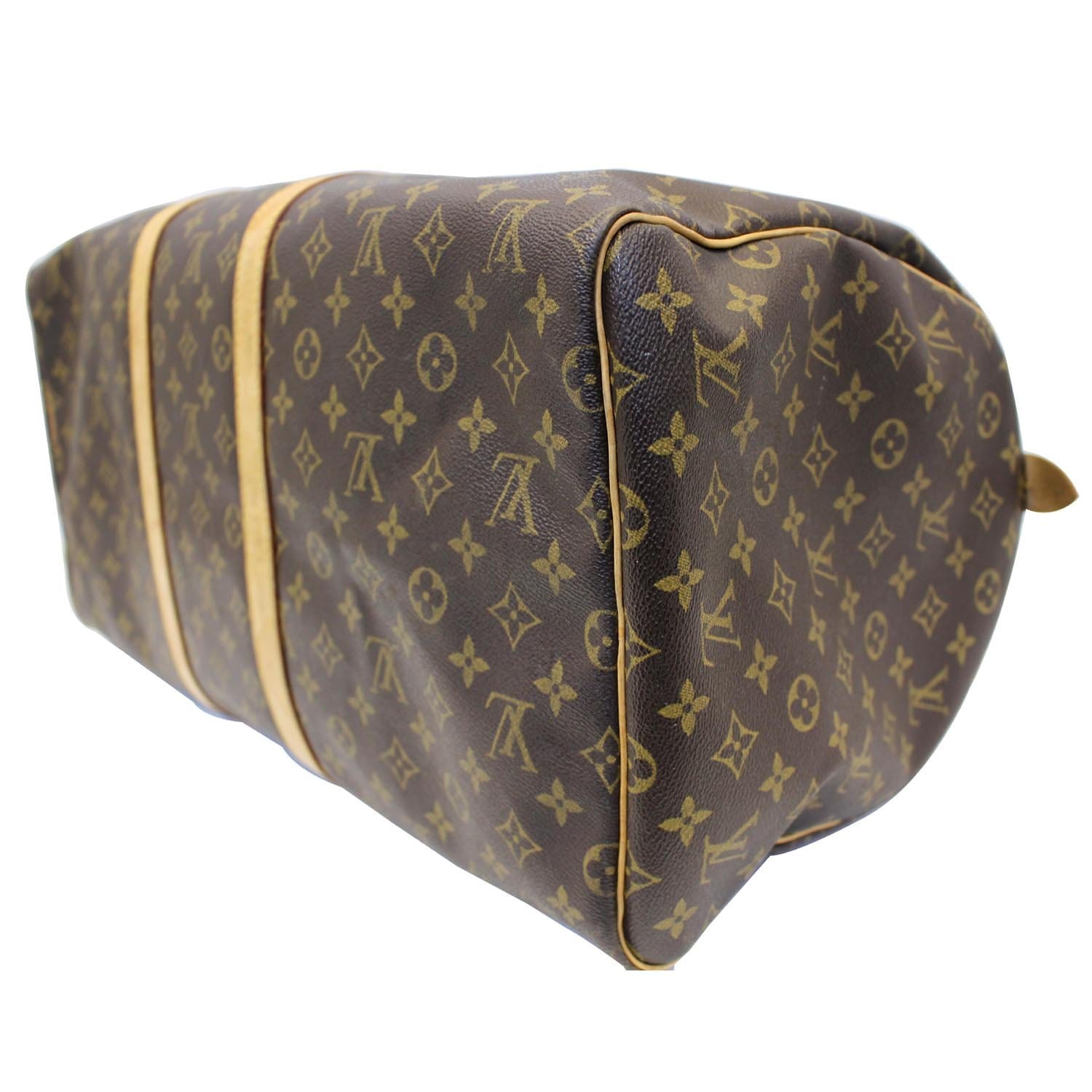 Louis Vuitton Monogram Keepall 55 Boston Bag M41424 LV Auth 48838 Cloth  ref.1019122 - Joli Closet