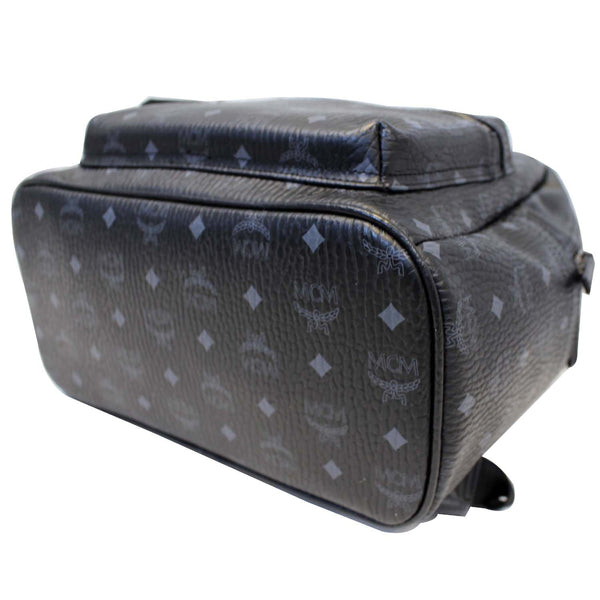 MCM Stark Classic Visetos Medium Backpack Bag Black-US