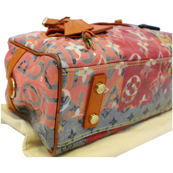 LOUIS VUITTON Weekender PM Monogram Pulp Rose Satchel Bag-US