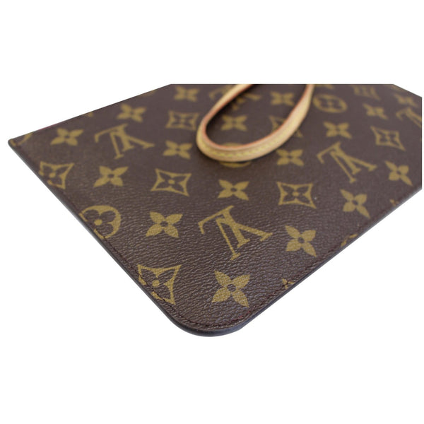LOUIS VUITTON Pochette Wristlet Pouch Monogram Canvas Neverfull MM/GM-US