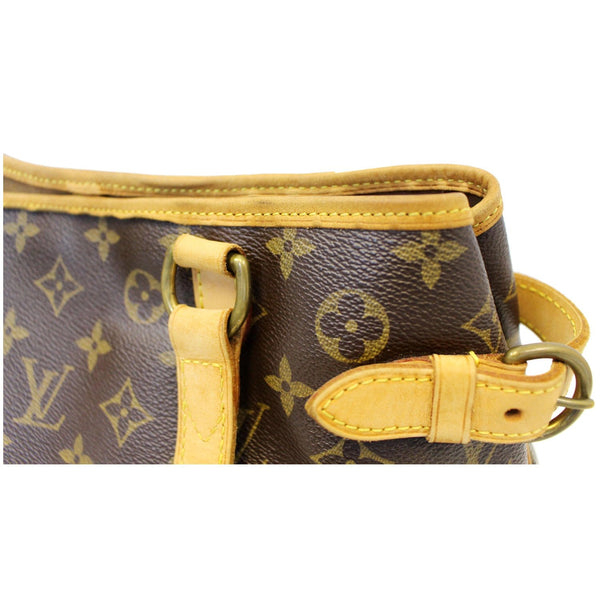 LOUIS VUITTON Batignolles Horizontal Monogram Canvas Shoulder Bag Brown