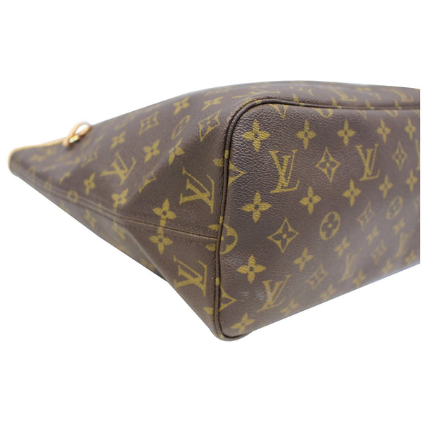 LOUIS VUITTON Neverfull MM Monogram Canvas Tote Bag Brown-US