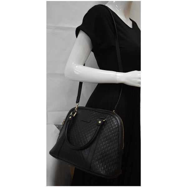 Gucci Dome Medium Microguccissima Leather Shoulder Bag for women
