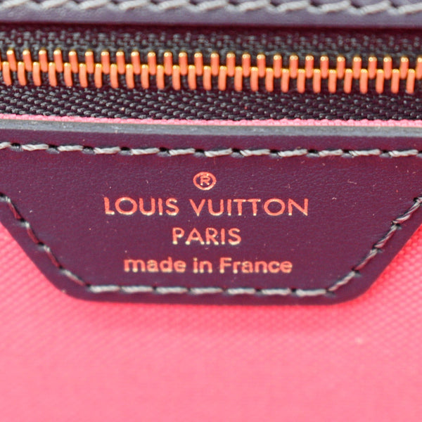 LOUIS VUITTON Neverfull MM Monogram Canvas Tote Bag Midnight Fuchsia