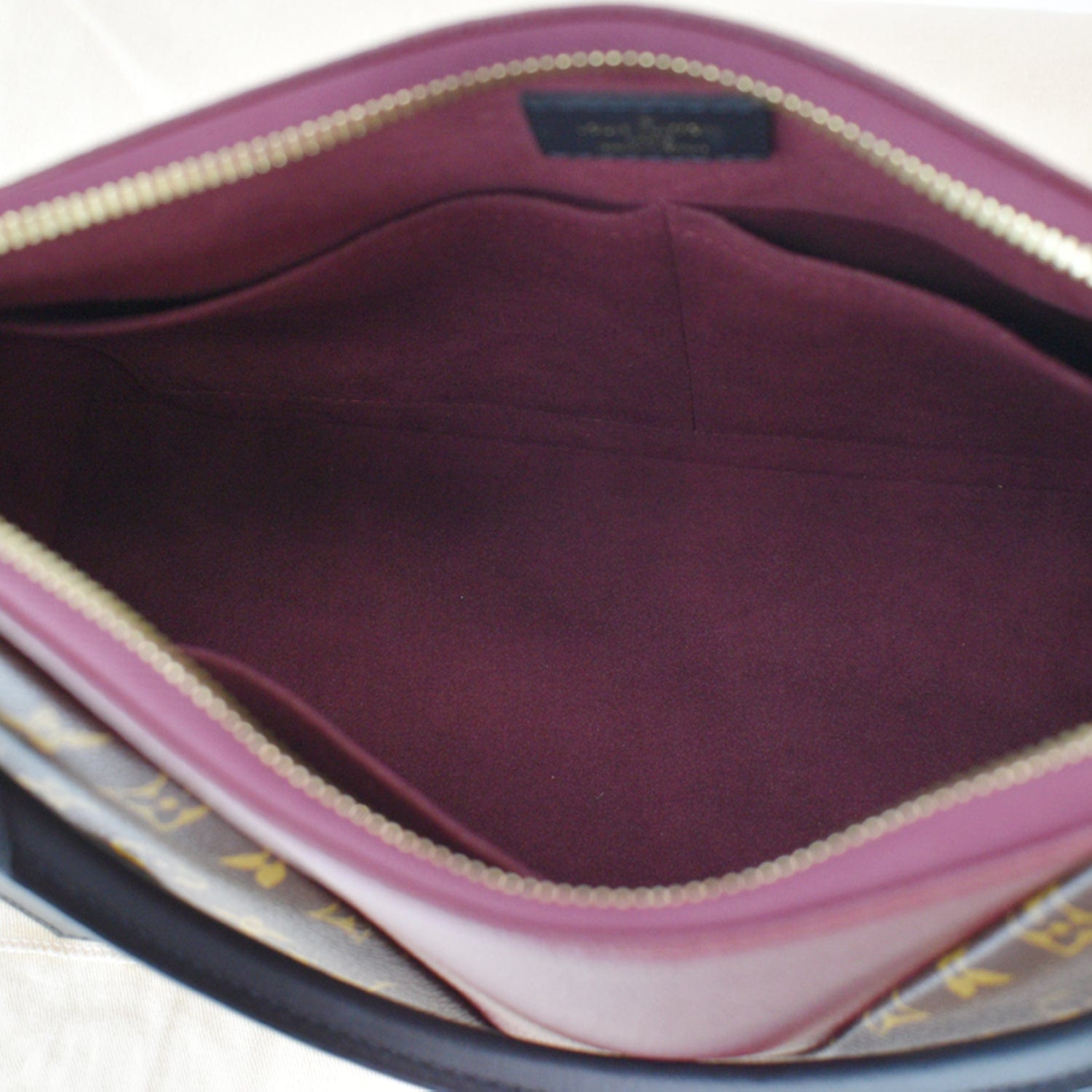 Louis Vuitton LV GHW V Tote MM 2 Way Shoulder Bag M43949 Monogram Brown  Bordeaux