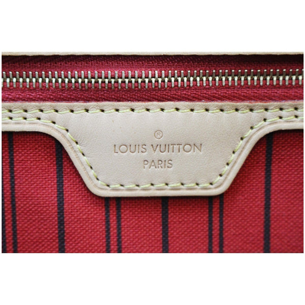 Elegant interior Louis Vuitton Neverfull MM paris Bag