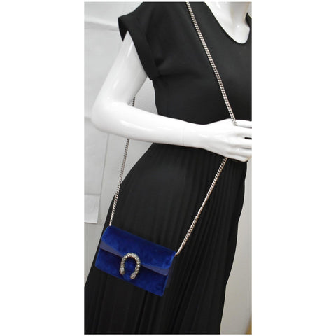 Gucci Dionysus Super Mini Suede Leather Shoulder Bag