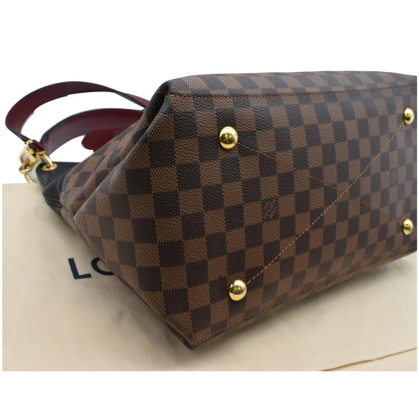 LOUIS VUITTON Maida Damier Ebene Hobo Shoulder Bag Noir