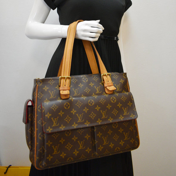 LOUIS VUITTON Viva Cite GM Monogram Canvas Shoulder Bag Brown