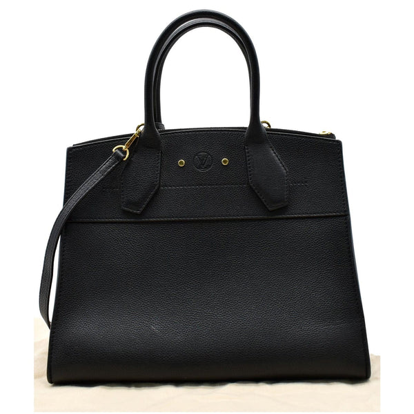 Louis Vuitton City Steamer MM Leather Shoulder Bag backside
