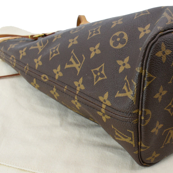 LOUIS VUITTON Neverfull MM Monogram Canvas Shoulder Bag Brown - New Year Deals