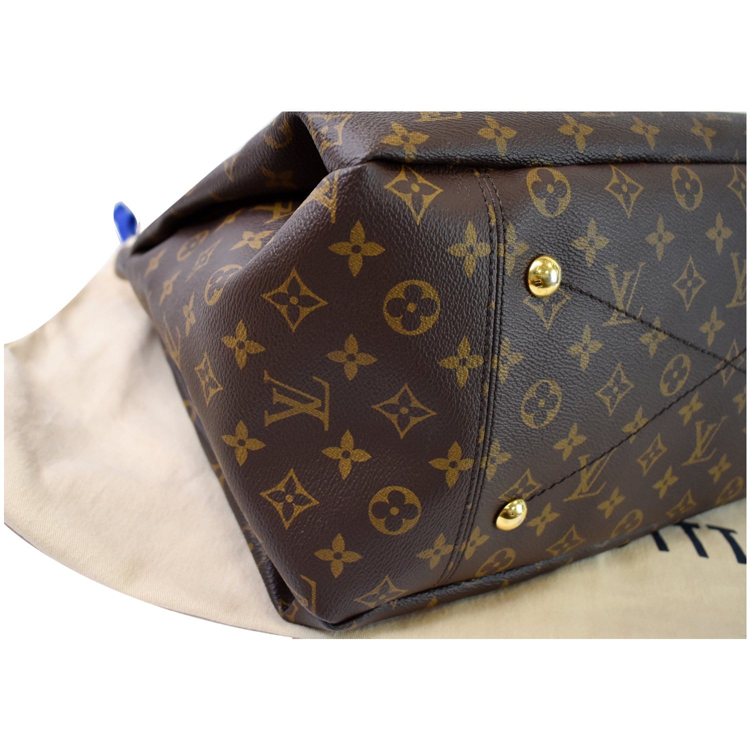 Artsy cloth handbag Louis Vuitton Brown in Cloth - 29822829