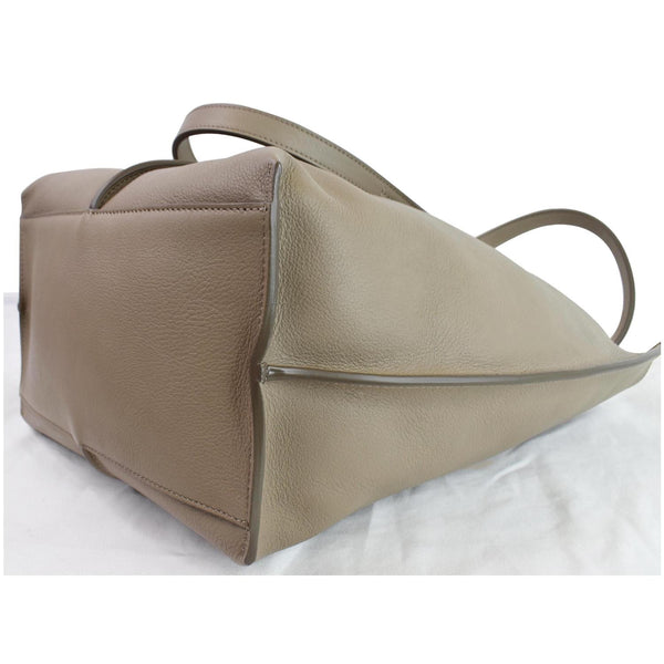 CHLOE Vick Medium Smooth Calfskin Tote Bag Motty Grey