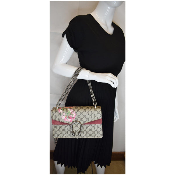 Gucci Dionysus Small GG Blooms Shoulder Bag women handbag