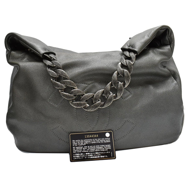 Gucci 31 Small CC Caviar Leather Hobo Bag | strap design - DDH
