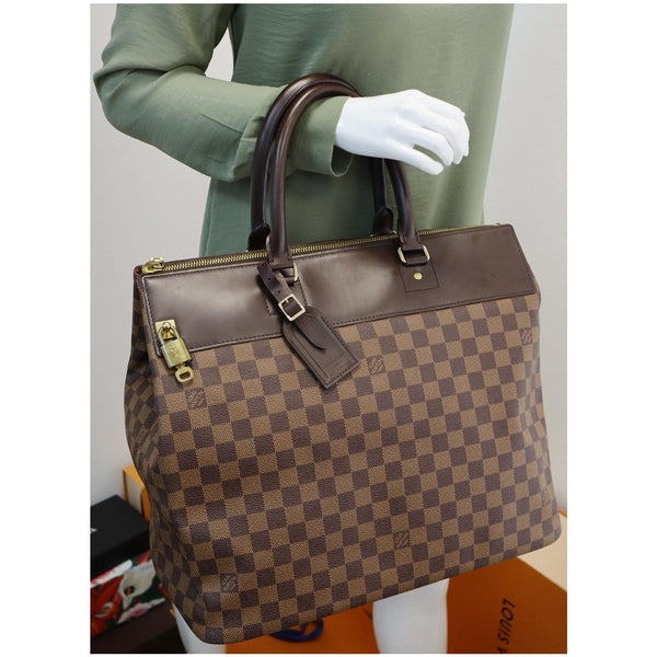 Louis Vuitton Greenwich PM Damier Ebene Elbow Bag