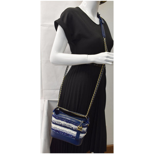 Chanel Gabrielle Sequins Small Hobo Shoulder Bag women