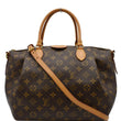 LOUIS VUITTON Turenne MM Monogram Canvas 2Way Shoulder Bag Brown