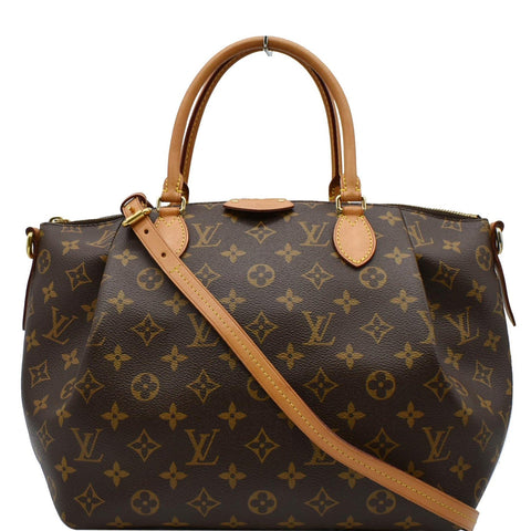 LOUIS VUITTON Turenne MM Monogram Canvas 2Way Shoulder Bag Brown