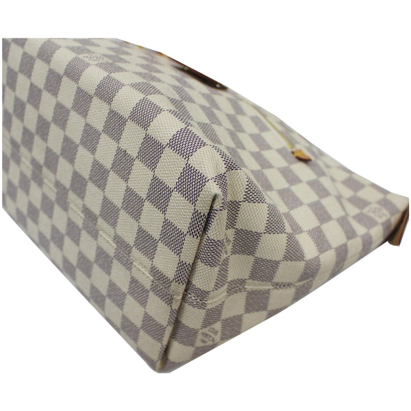 LOUIS VUITTON Iena PM Damier Azur Shoulder Bag White