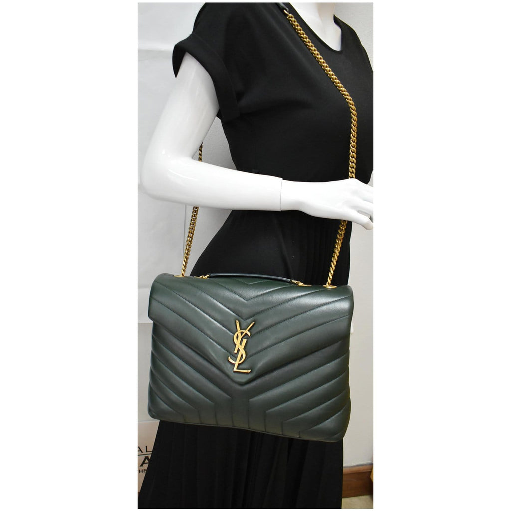 Saint Laurent Medium Loulou Matelasse Y Leather Flap Bag – JDEX Styles
