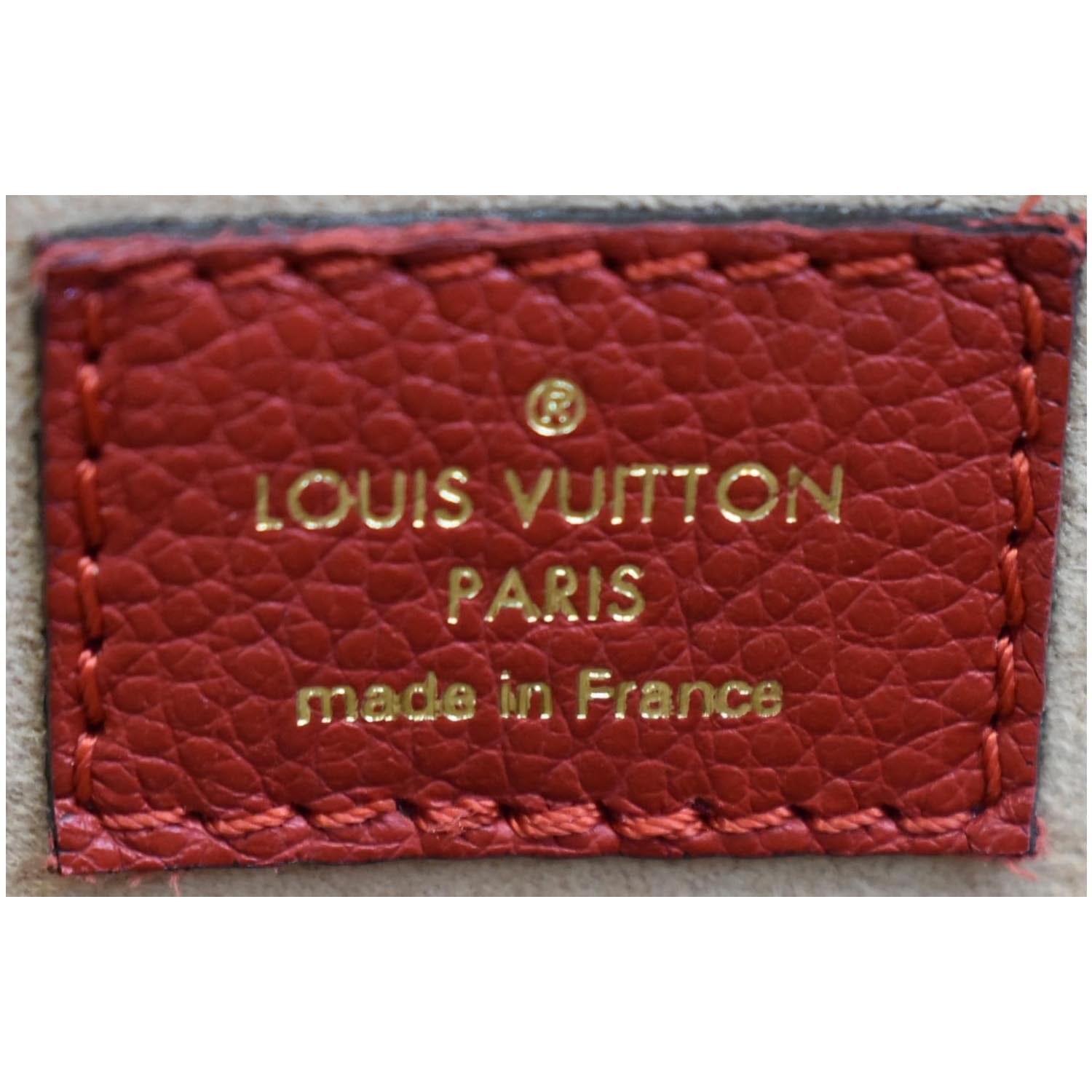 Louis Vuitton Flandrin 872340 Red Monogram 2way Brown Coated Canvas Tote, Louis  Vuitton