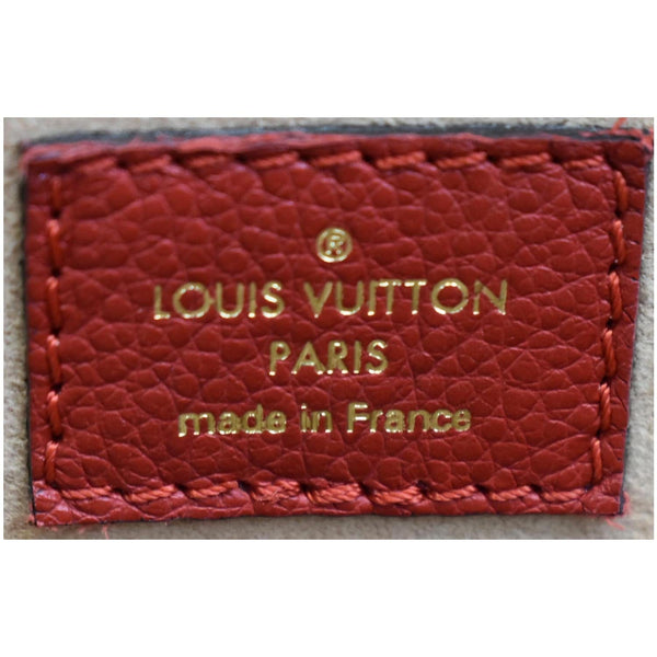 LOUIS VUITTON Flandrin Monogram Canvas Tote Shoulder Bag Red