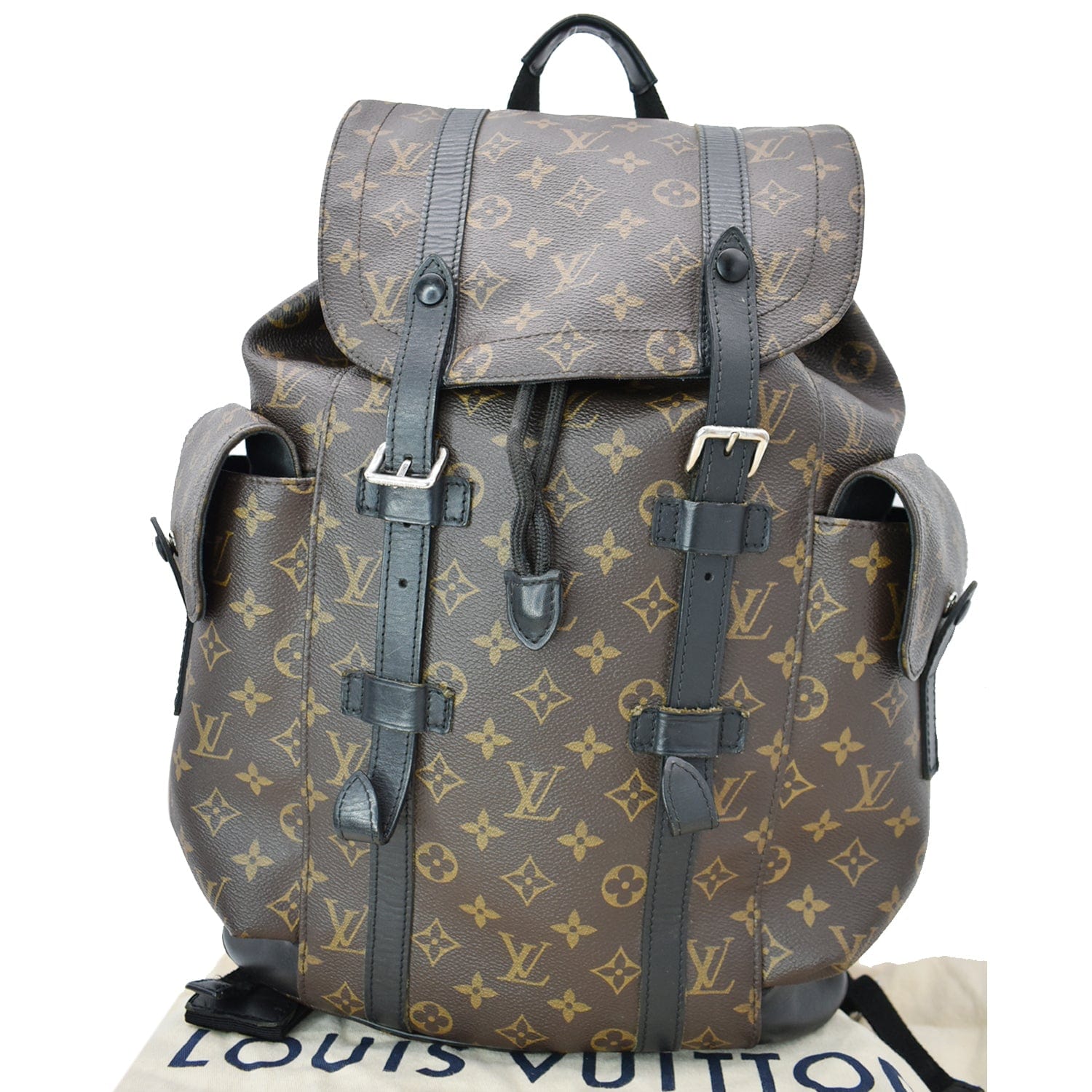 Louis Vuitton Monogram Macassar Christopher PM - Brown Backpacks, Bags -  LOU806645