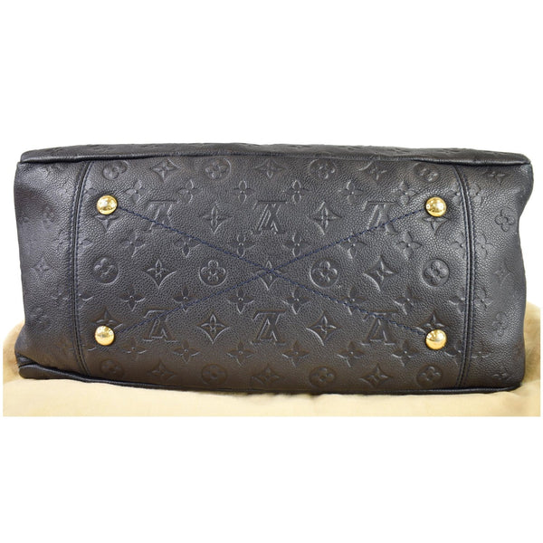 LOUIS VUITTON Artsy MM Empreinte Leather Shoulder Bag Black