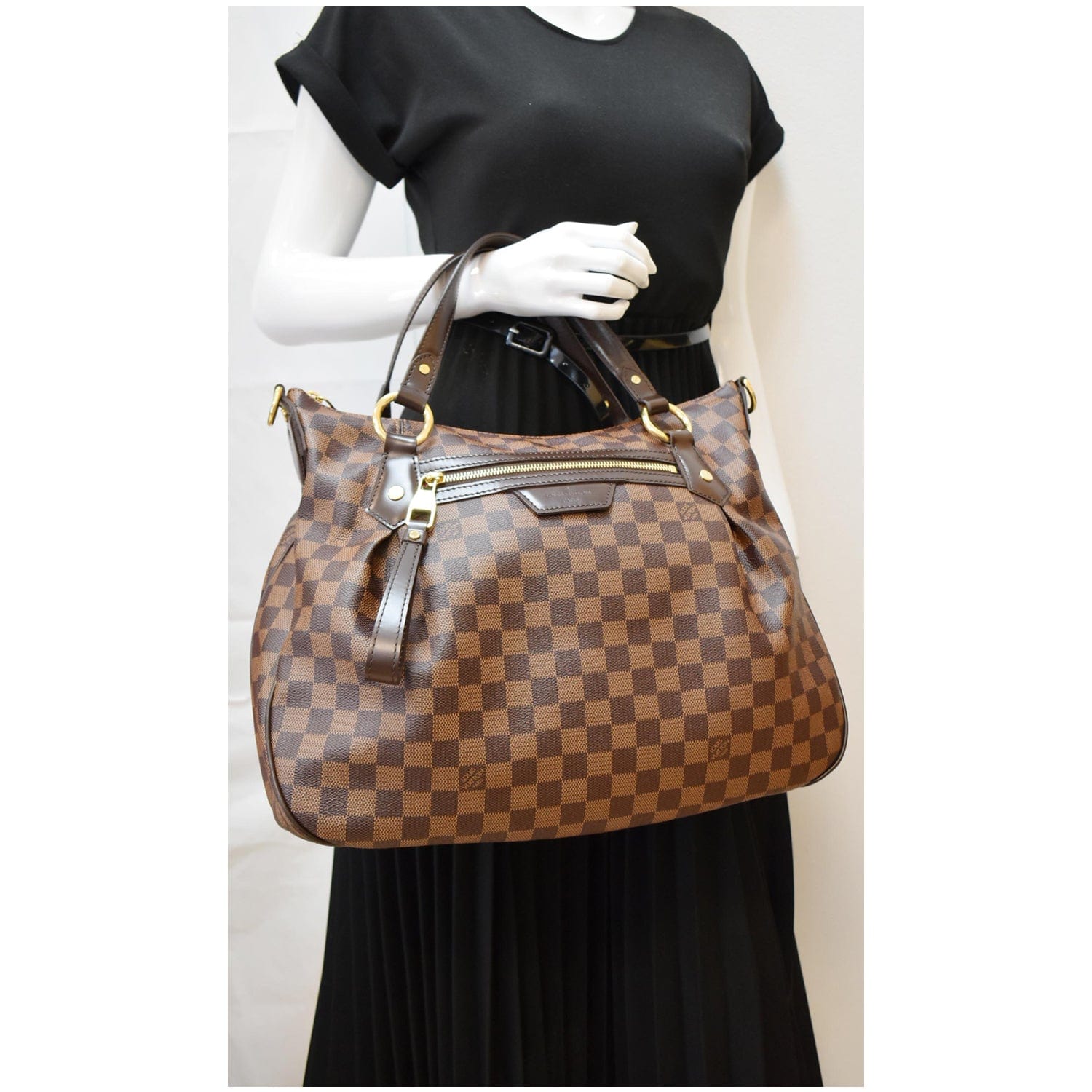 Shopbop Archive Louis Vuitton Evora MM Bag, Damier Ebene