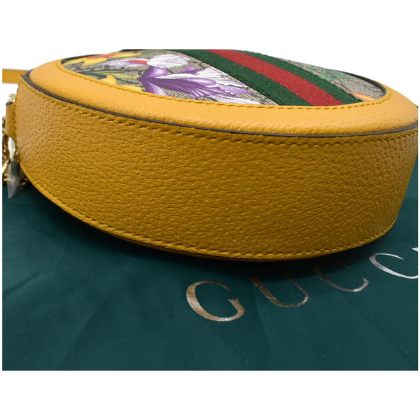 Gucci Ophidia Mini Flora GG Round Web Crossbody Bag